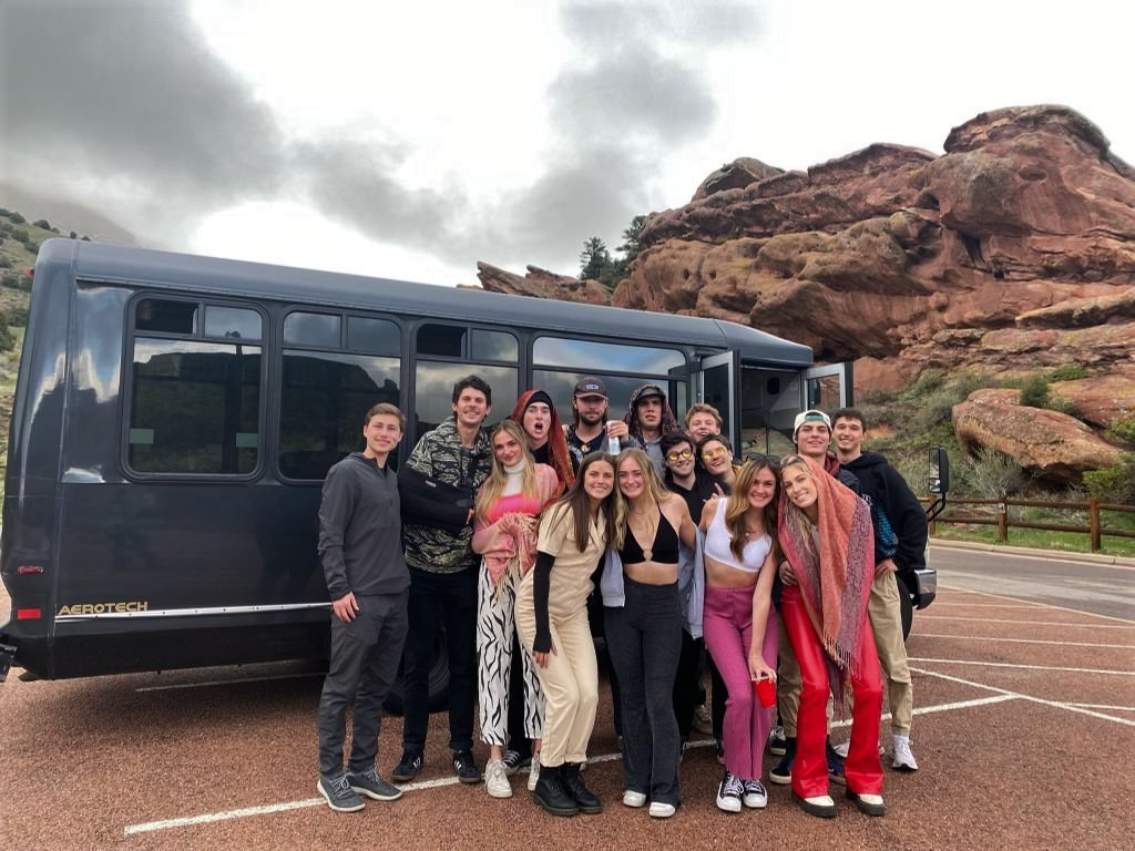 Party Bus at Red Rocks